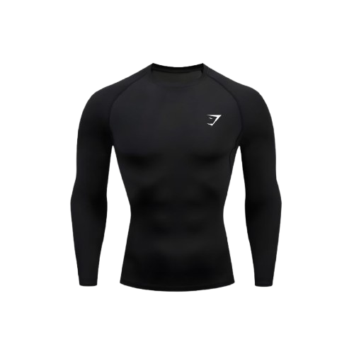 Compression black gymshark long sleeve