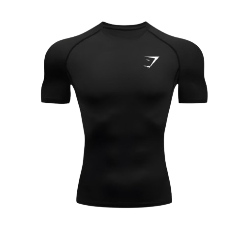 Compression noir gymshark side