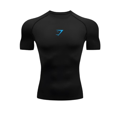 Compression noir gymshark blue 